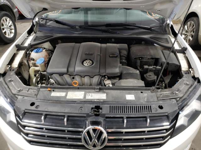 1VWCH7A35CC074988 - 2012 VOLKSWAGEN PASSAT SEL WHITE photo 7