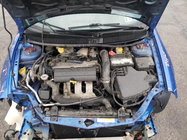 1B3AS66S84D553361 - 2004 DODGE NEON SRT-4 BLUE photo 7