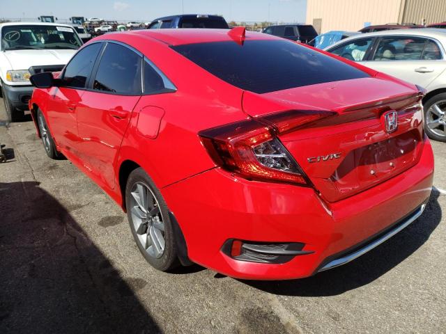 2HGFC1F79KH650523 - 2019 HONDA CIVIC EXL Қызыл фото 3