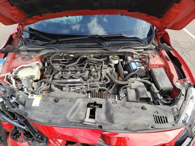2HGFC1F79KH650523 - 2019 HONDA CIVIC EXL Қызыл фото 7
