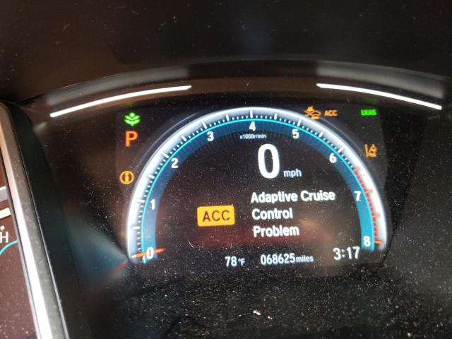 2HGFC1F79KH650523 - 2019 HONDA CIVIC EXL Қызыл фото 8