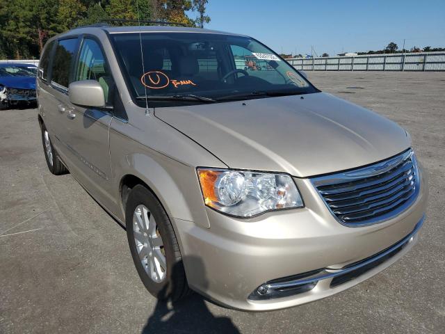 2C4RC1BG1DR512487 - 2013 CHRYSLER TOWN & COU TAN photo 1