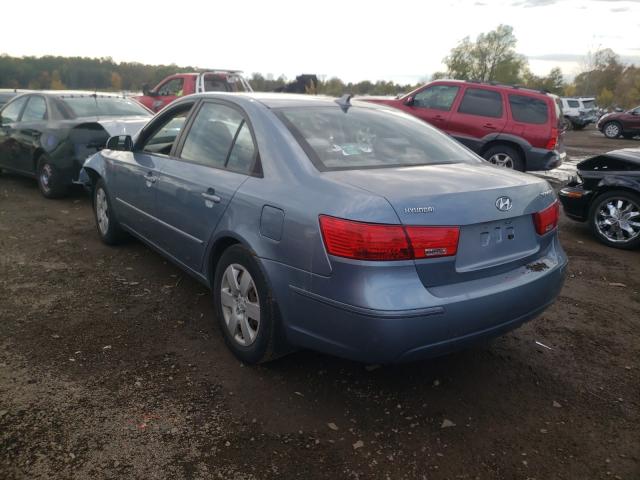 5NPET46C09H549378 - 2009 HYUNDAI SONATA GLS  photo 3