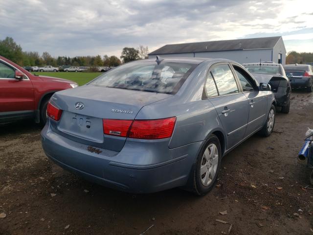 5NPET46C09H549378 - 2009 HYUNDAI SONATA GLS  photo 4