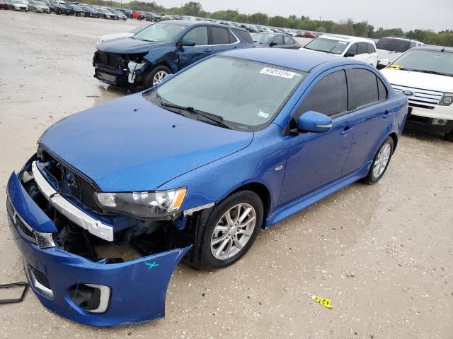 JA32U2FU7GU011078 - 2016 MITSUBISHI LANCER ES BLUE photo 2