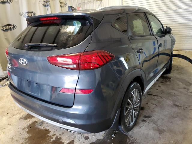 KM8J33AL2KU937736 - 2019 HYUNDAI TUCSON LIM BLUE photo 4