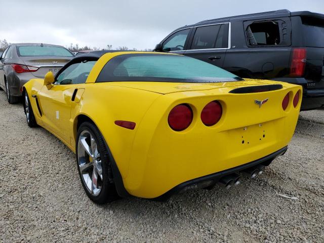 1G1YU2DW5C5100712 - 2012 CHEVROLET CORVETTE G YELLOW photo 3