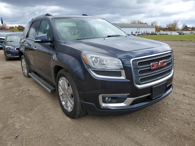 1GKKVSKD1HJ183991 - 2017 GMC ACADIA LIM BLUE photo 1