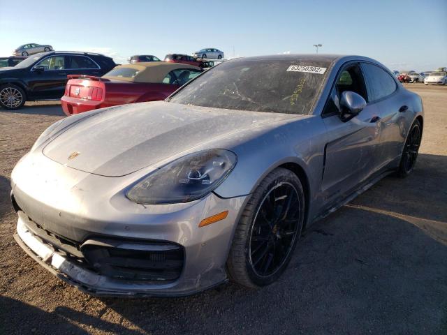 WP0AJ2A74ML112863 - 2021 PORSCHE PANAMERA B SILVER photo 2