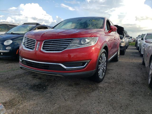 2LMTJ6LP6GBL53406 - 2016 LINCOLN MKX RESERV RED photo 2