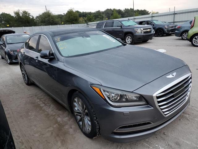 KMHGN4JE9FU023193 - 2015 HYUNDAI GENESIS 3. GRAY photo 1