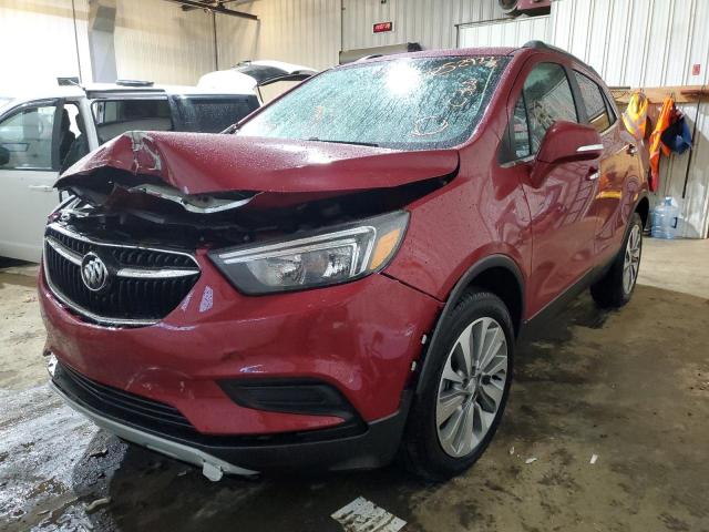 KL4CJESB1KB854244 - 2019 BUICK ENCORE PRE RED photo 2