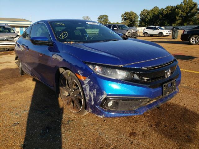 2HGFC4B81LH302538 - 2020 HONDA CIVIC SPOR BLUE photo 1