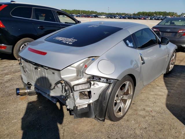 JN1AZ44E69M410821 - 2009 NISSAN 370Z SILVER photo 4