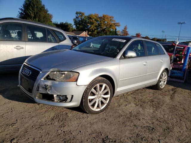 WAUHF78P89A006905 - 2009 AUDI A3 2.0T SILVER photo 2