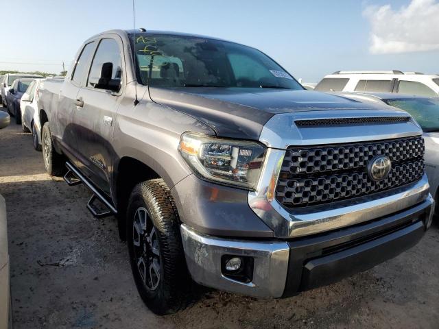 5TFRY5F10JX231244 - 2018 TOYOTA TUNDRA DOU CHARCOAL photo 1