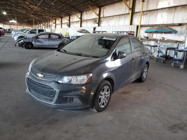 1G1JB5SH5J4115100 - 2018 CHEVROLET SONIC LS GRAY photo 2