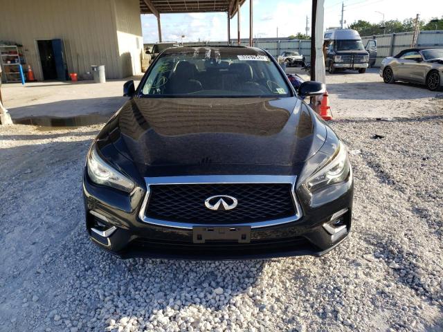 JN1EV7AR0JM433537 - 2018 INFINITI Q50 LUXE BLACK photo 9