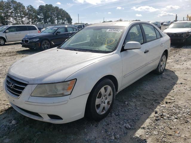 5NPET4AC5AH599365 - 2010 HYUNDAI SONATA GLS WHITE photo 2