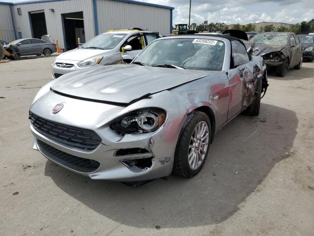 JC1NFAEK4H0105203 - 2017 FIAT 124 SPIDER GRAY photo 2