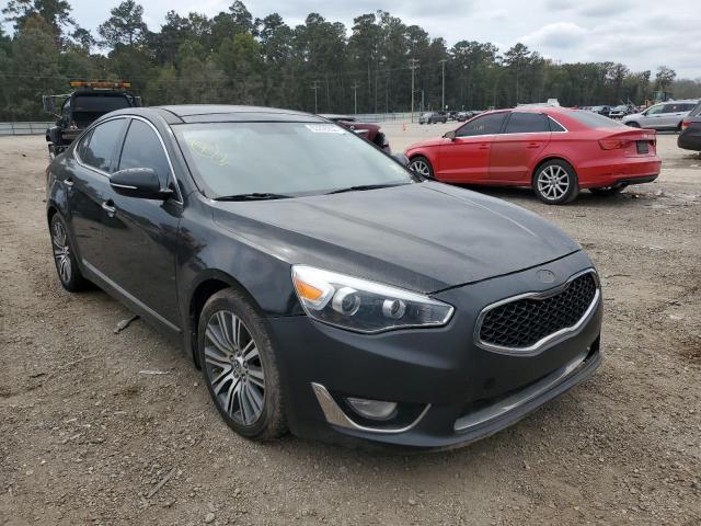 KNALN4D72E5162703 - 2014 KIA CADENZA PR BLACK photo 1