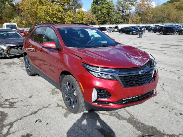 2GNAXWEV6N6142012 - 2022 CHEVROLET EQUINOX RS RED photo 1