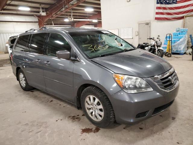 5FNRL3H78AB010344 - 2010 HONDA ODYSSEY EX GRAY photo 1