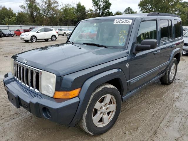 1J8HG48P17C672481 - 2007 JEEP COMMANDER 灰色 照片 2
