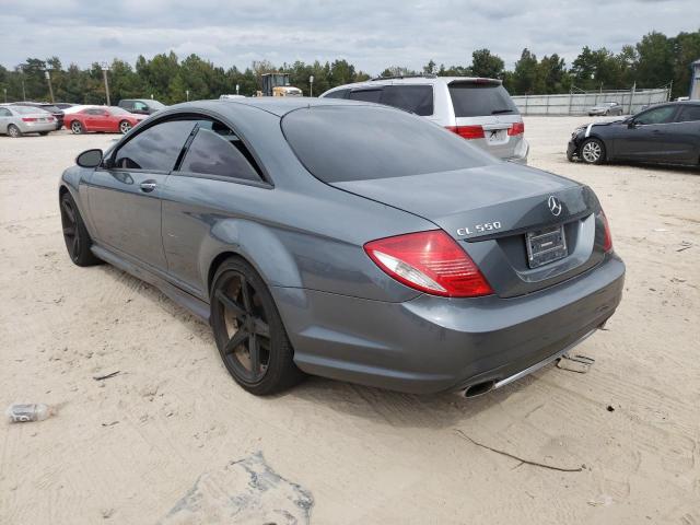 WDDEJ71X78A018501 - 2008 MERCEDES-BENZ CL 550 GRAY photo 3