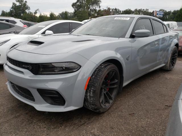 2C3CDXL98NH116591 - 2022 DODGE CHARGER SR GRAY photo 2