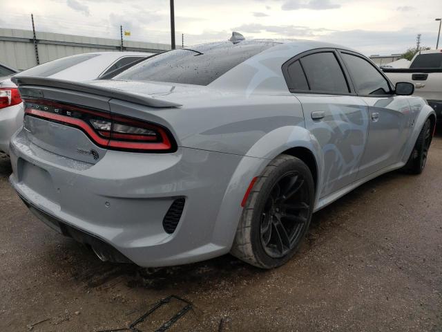 2C3CDXL98NH116591 - 2022 DODGE CHARGER SR GRAY photo 4