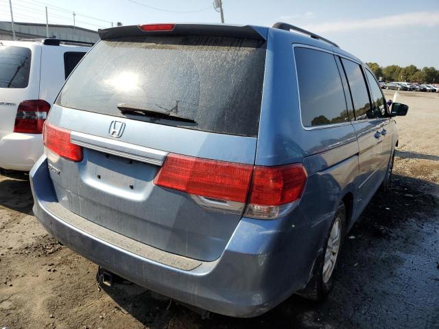 5FNRL3H67AB016949 - 2010 HONDA ODYSSEY EX BLUE photo 4