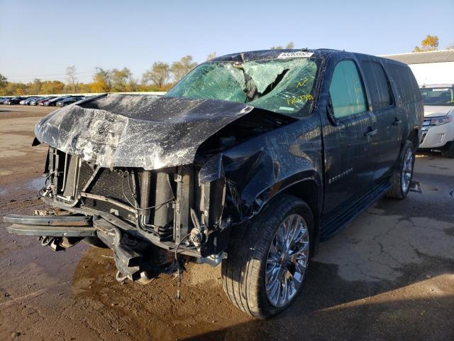 1GNFK26379J125738 - 2009 CHEVROLET SUBURBAN K BLACK photo 2