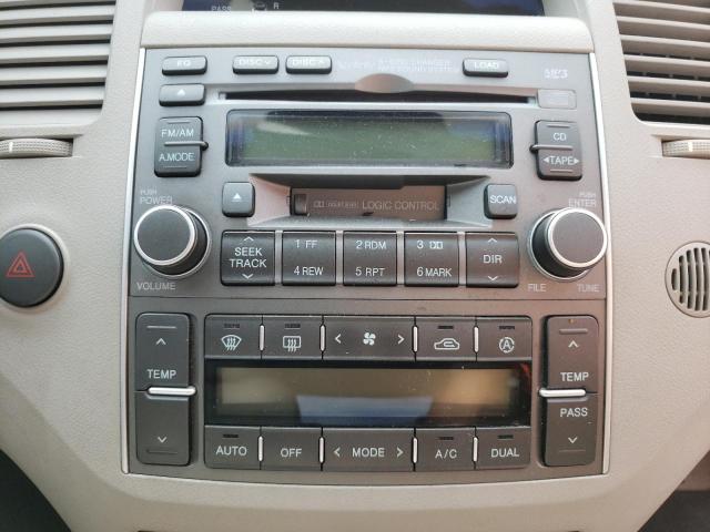 KMHFC46F46A083788 - 2006 HYUNDAI AZERA SE WHITE photo 9