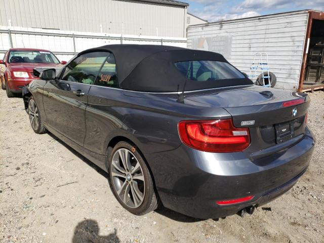 WBA1K9C5XGV322567 - 2016 BMW 228 I SULE Boz foto 3