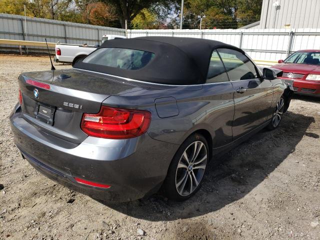 WBA1K9C5XGV322567 - 2016 BMW 228 I SULE Boz foto 4