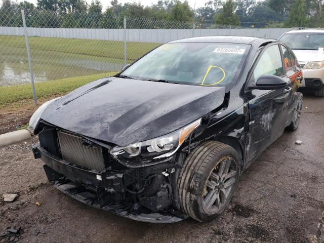 3KPF34AD1KE****** - 2019 KIA FORTE GT L BLACK photo 2