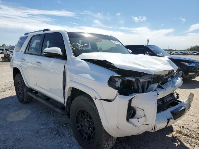 JTENU5JR2M5949543 - 2021 TOYOTA 4RUNNER SR WHITE photo 1