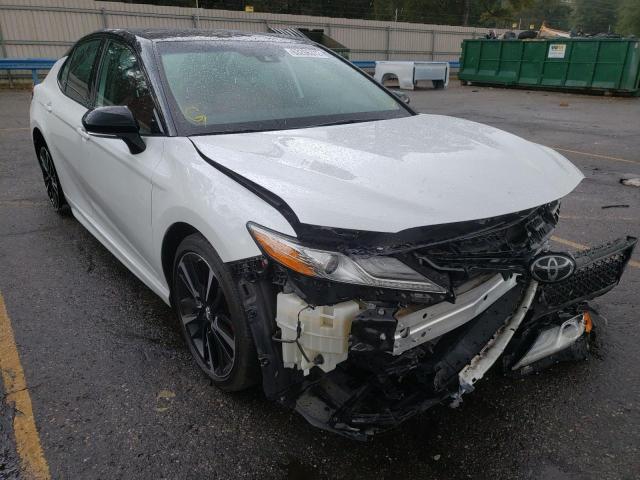 4T1B61HK0KU249781 - 2019 TOYOTA CAMRY XSE WHITE photo 1