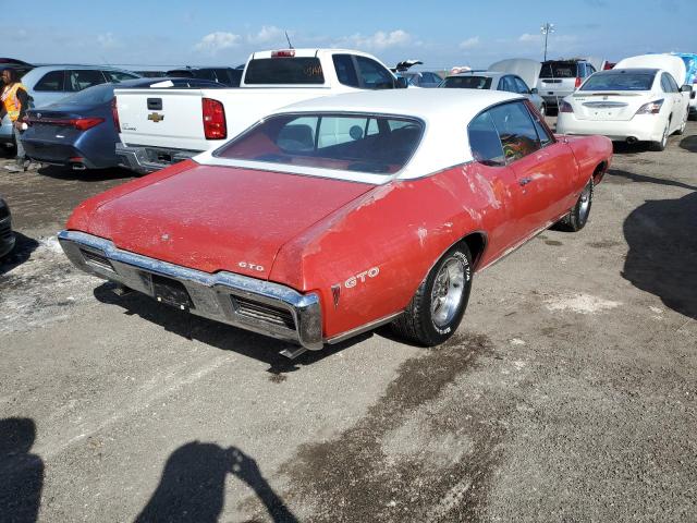 242378P327108 - 1968 PONTIAC GTO RED photo 4