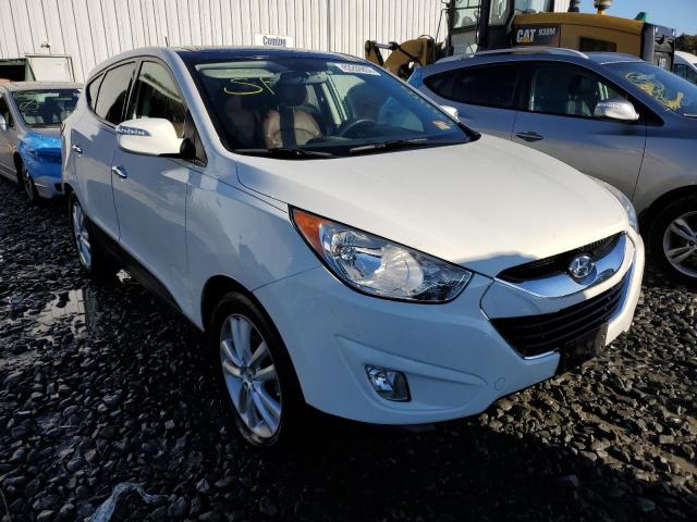 KM8JUCACXBU254437 - 2011 HYUNDAI TUCSON GLS WHITE photo 1