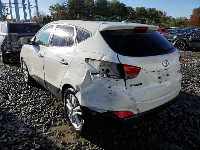 KM8JUCACXBU254437 - 2011 HYUNDAI TUCSON GLS WHITE photo 9