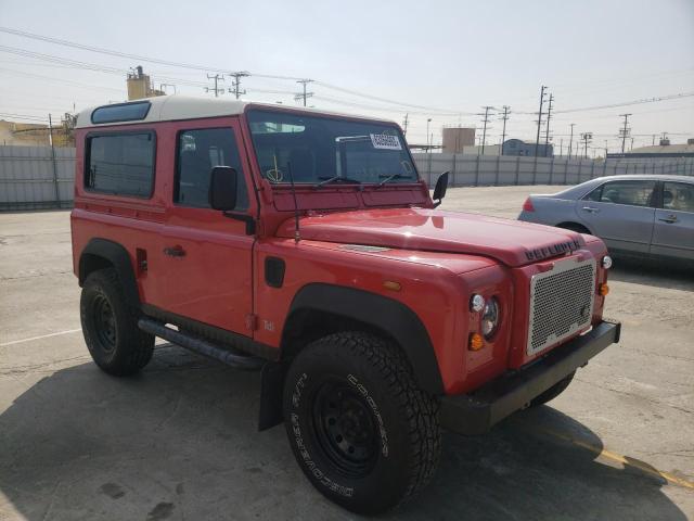 SALLDVAF7MA955221 - 1994 LAND ROVER DEFENDER RED photo 1