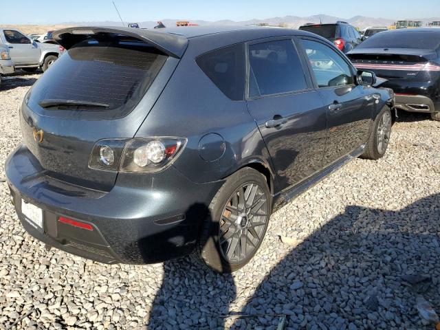 JM1BK34L581102828 - 2008 MAZDA SPEED 3 BLACK photo 4