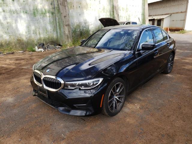 3MW5R7J06M8C15765 - 2021 BMW 330XI BLACK photo 2