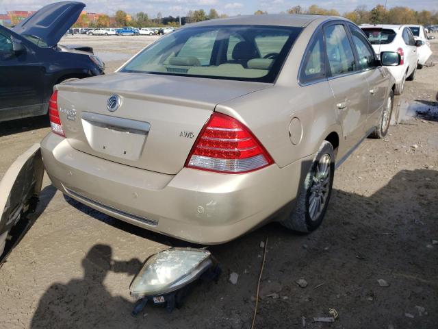 1MEFM43196G600881 - 2006 MERCURY MONTEGO PR ბეჟი ფოტო 4