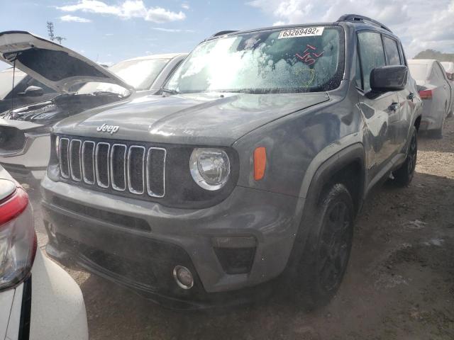 ZACNJABBXLPL83948 - 2020 JEEP RENEGADE L GRAY photo 2