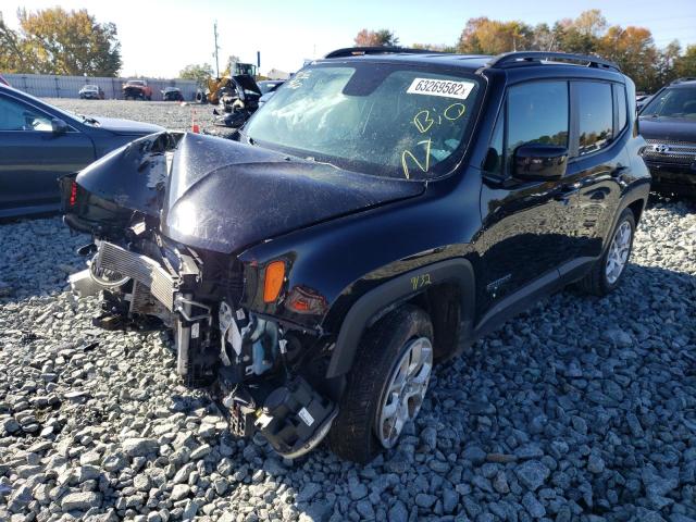 ZACCJABB9JPH07821 - 2018 JEEP RENEGADE L BLACK photo 2