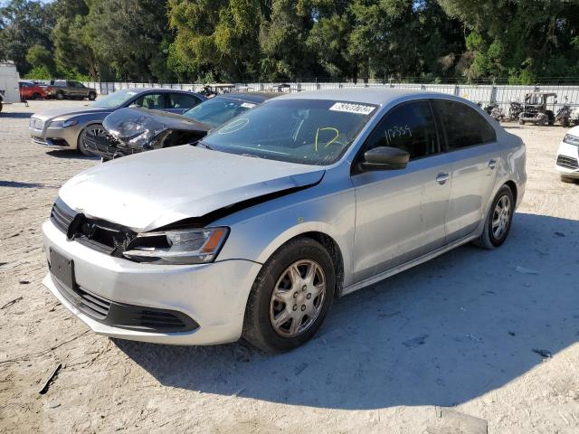 3VW2K7AJXEM213414 - 2014 VOLKSWAGEN JETTA BASE 银色 照片 2
