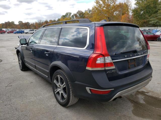 YV4902BZ5E1182839 - 2014 VOLVO XC70 T6 BLUE photo 3